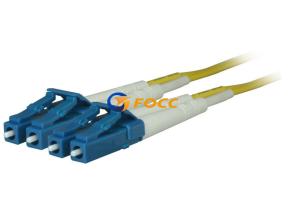 Wholesale Singlemode 9 125um LC To LC Fiber Optic Patch Cables 2 Cores OFNR from china suppliers
