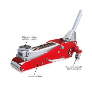 Wholesale 1.5 Ton Aluminum Jacks Wide Stance Provides Stability Under Load from china suppliers