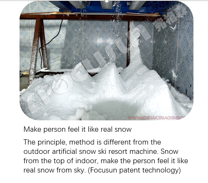 Ice Shape Snowflakes Ice Maker 300kg to 60tons with Siemens PCL Program Control System