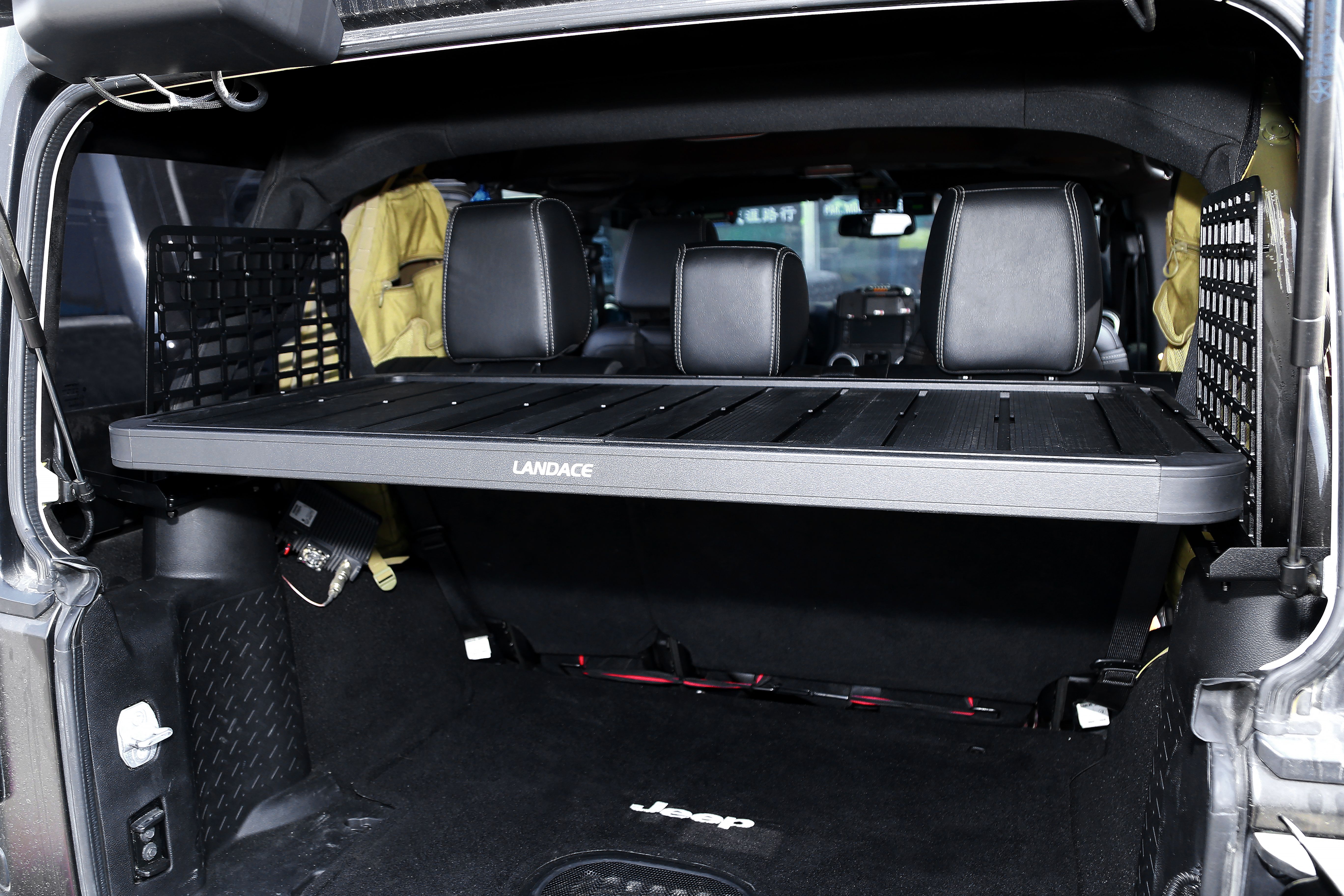 Aluminum Alloy Rear Trunk Rack for JEEP Wrangler JK 2007-2018 Car Interior Accessories