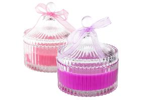 Wholesale Luxury Glass Cylinder Candle Holder Tent Shape SGS CE Certification from china suppliers