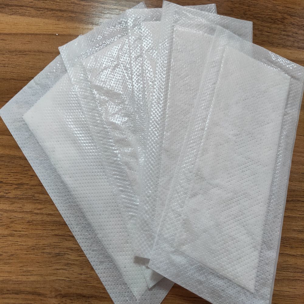 Eco - Friendly PE Film Absorbent Meat Pads / Disposable Absorbent Food Pad