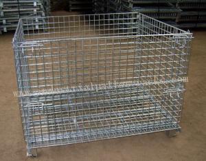 Wholesale Foldable Collapsible Wire Cage1200 X 1000mm For Warehouse from china suppliers