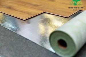Wholesale 2mm Green Acoustic Underlay SGS , 1.6kg/sqm Rubber Floor Underlayment from china suppliers