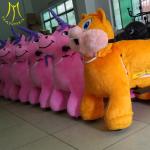 Hansel birthday parties indoor ride kids plush motorized unicorn zoo riders