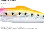 ABS Giant Long Throw Fishing Bait 2xPlastic Lures 17G/ 11.5cm