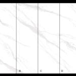 Matt White Glazed Porcelain Floor Tiles 800*2600mm