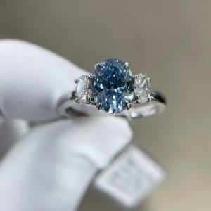 Wholesale 1.66ct Women Lab Grown Diamond Rings For Engagement from china suppliers