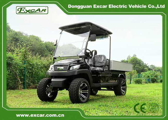 Electric Lifted Utility Golf Car Housekeeping Tool Car with Aluminum Box