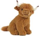 Brown Stuffed Animal | Farm Toy with Sound | Soft Toy Gift for Kids | Naturli