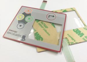 Wholesale V200 Embossed Button Tactile Membrane Switch With Nickle Plate Metal Dome from china suppliers