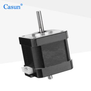 Wholesale 42×42×40mm Stepping Motor 1.5A 0.45N.m NEMA 17 Dual Shaft For 3D Printer from china suppliers