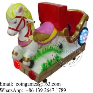 Wholesale Amusement Park Animal Horse Coin Operated Kiddie Rides from china suppliers