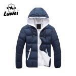 Hooded Puffer Bubble Jacket Plus Size Utility Cotton Padded Windbreaker