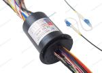 Electrical Fiber Optic Rotary Joint Slip Ring 1550nm With Low Temperature