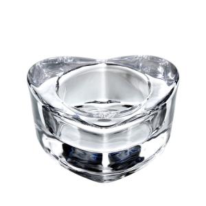 Wholesale Tangson Heart Shape Glass Candle Holder , Tea Light Candle Holder For Party Decoration from china suppliers