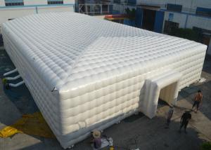 China White Inflatable Event Tent Weather Resistant Durable Convenient Installation on sale
