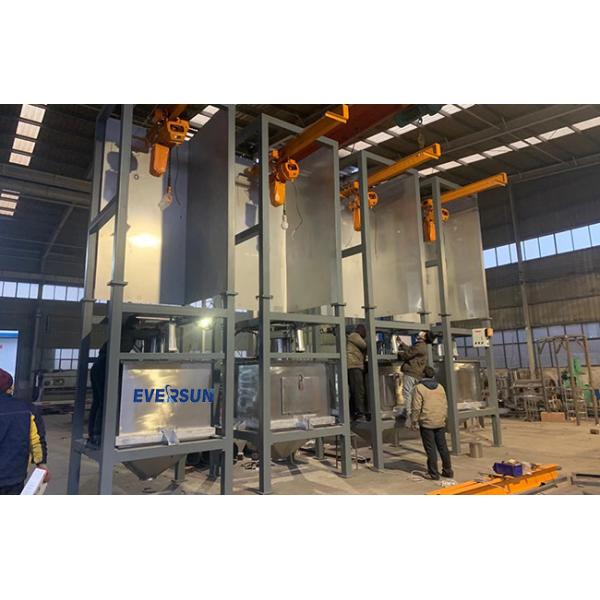 Pellet Flour Plastic Resin Particle Granule Powder Bulk Bag Discharger Unloader