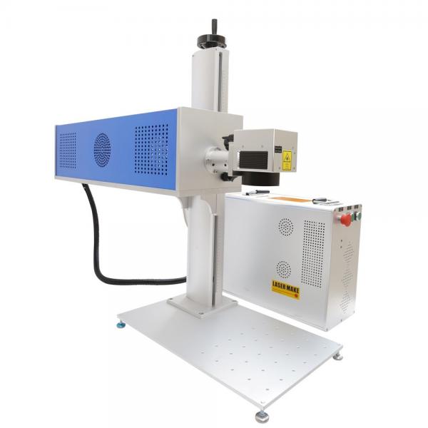 Quality 3D Dynamic RF CO2 Laser Marking Machine 150 W Lockable Cabinet For Shoes for sale