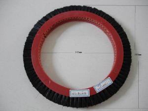 Wholesale Black Red Stenter Brushes Wheel , Eco - Friendly Artos Stenter Brush Roller from china suppliers