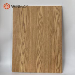 Wholesale Noise Reduction Woodgrain Print PET Decorative Acoustic Panels 9mm Thick from china suppliers