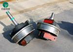 Heat treatment forged steel railway wheels for single girder crane