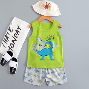 Wholesale Printed Pure Cotton Sleepwear / Pyjamas Age 12 breathable versatile design from china suppliers