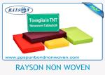 Disposable PP Spunbond Non Woven Tablecloth 45gsm For Restaurant