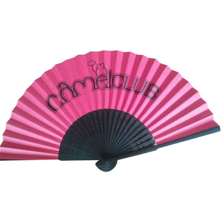 Bamboo Wooden Paper Customized Hand Fans Handmade