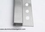Brushed Black Titanium Stainless Steel Square Box Tile Trim With 12mm Depth