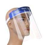 FDA Transparent Plastic Isolation Full Face Shield Visor