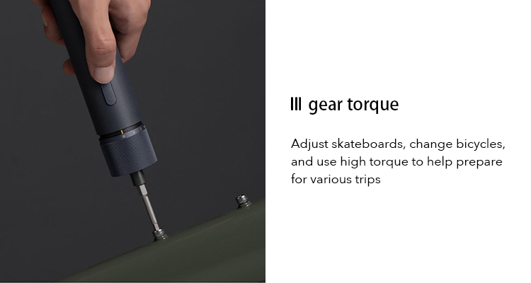 Youpin Hoto 3.6V Cordless Screwdriver Battery Rechargeable Cordless Adjustable Torque Electric Screwdriver Set