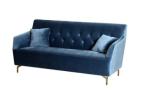Colored Oversized Linen Sofa , Customized Size Living Room Sofa Sets