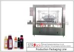 8000 BPH Bottle Packing Machine Line Automatic Rotary Bottle Washing Machine