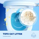 Dust Free Biodegradable Kitty Litter 100% Plant Natural Clumping Litter