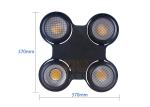 IP65 400W Warm Outdoor Led DJ Stage Lights 60 Degree Angle