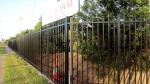 iron steel fence, steel tubular fence, steel pickets fence