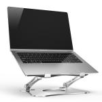 15.6inch Height Adjustable Ergonomic Laptop Stand , 740g Aluminum Laptop Holder