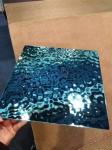 Water Ripple Stamped Stainless Steel Sheet Polished Finish Fireproof Thickened