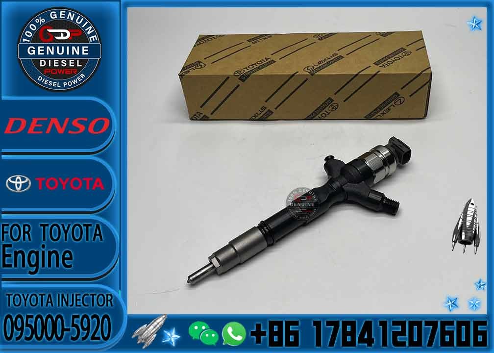 095000-5920 auto engine diesel fuel injector 5920 common rail injector 0950005920 23670-09070 23670-0L020