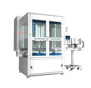 Wholesale SUS304 Frame Six Head Automatic Rotary Capping Machine for Pesticides in 1-5L Drums from china suppliers