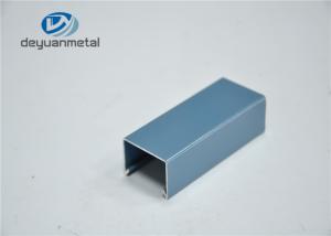 Wholesale 5.95 Meter Blue Powder Coated Aluminium Standard Profiles For Office Building from china suppliers