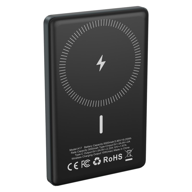 Advanced Magnet Power Bank Magnetic Battery with Wireless Output and Overcharge Protection