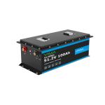 51.2V 100Ah Deep Cycle Electric Golf Cart Lithium Battery Eco Friendly