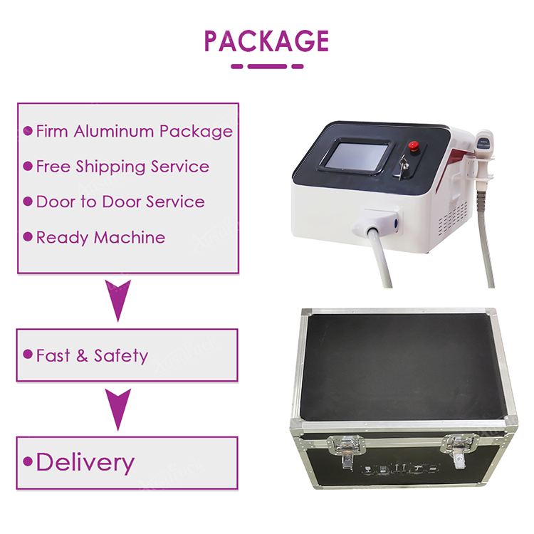 No Pain Portable Permanent Painless 755 808 1064 Hair Removal Laser Epilator 808Nm Diode Laser machine