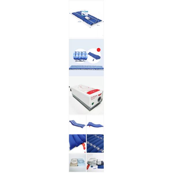 Inflatable Alternating Pressure Air Mattress 8lpm Nylon Anti Decubitus