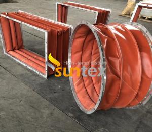 Wholesale High Temperature Resistant Soft Large Size Colorful Silicone Rubber Coated Fiberglass Fabric For Expansion Joints from china suppliers