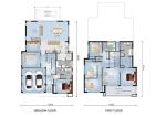 Eco Friendly Quick Assemble Modern Luxury Prefab House Villa Light Steel Frame