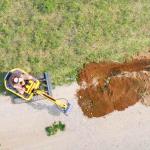Mini Clamshell Shovel Excavator Trailer Small Bagger Thumb Micro Earth Moving