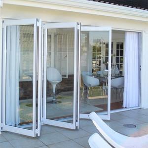 Wholesale Sound And Heat Insulation Aluminum Folding Door 6063-T5 15 19mm from china suppliers